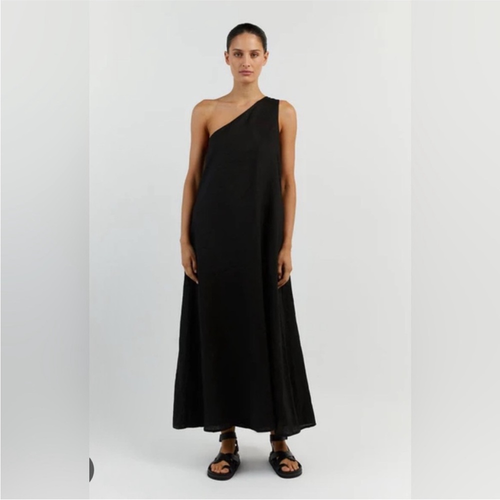 Diish White One Shoulder Dress